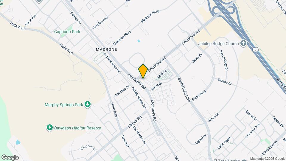 18550 Monterey Rd Map and Location Details