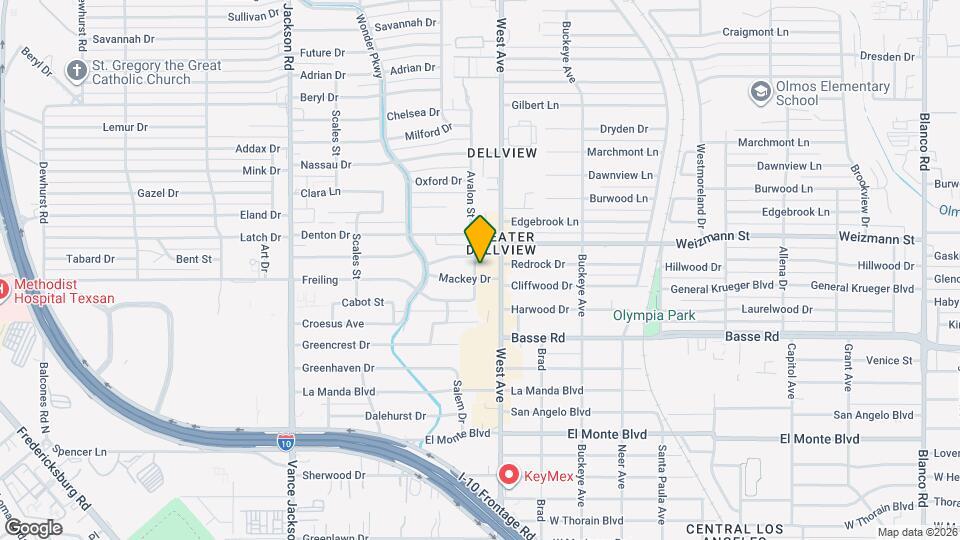 206 Avalon St Mapa y Detalles de la Ubicación