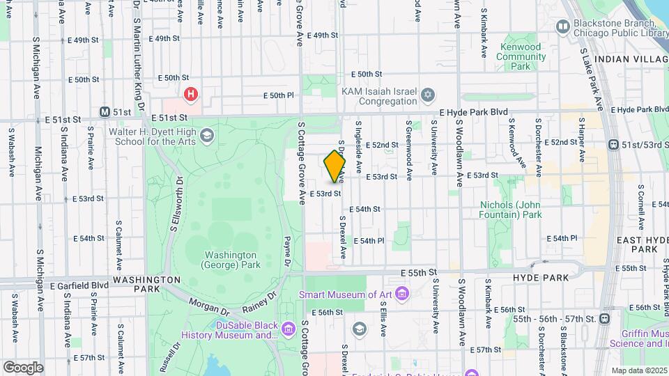 5252-5258 S Drexel Ave Map and Location Details