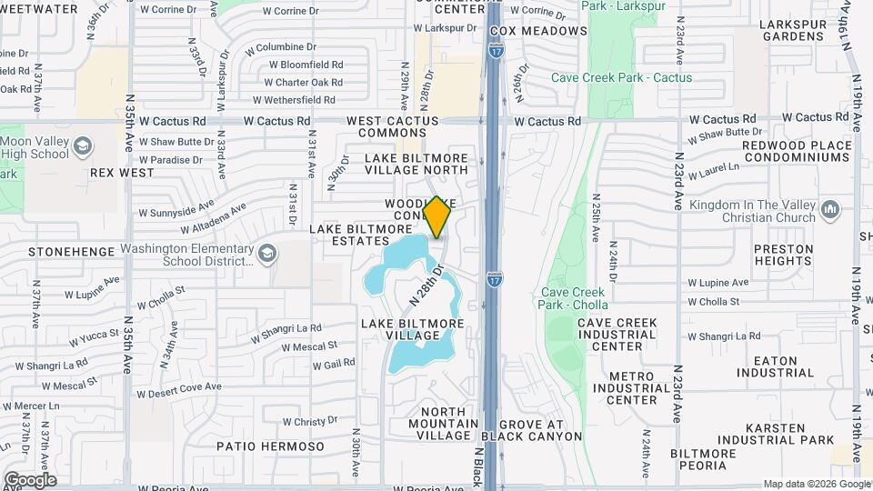11444 N 28th Dr Map and Location Details