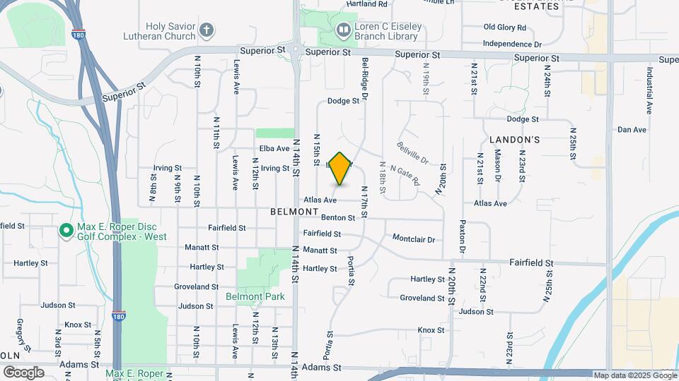 3930 Bel-Ridge Dr Mapa y Detalles de la Ubicación