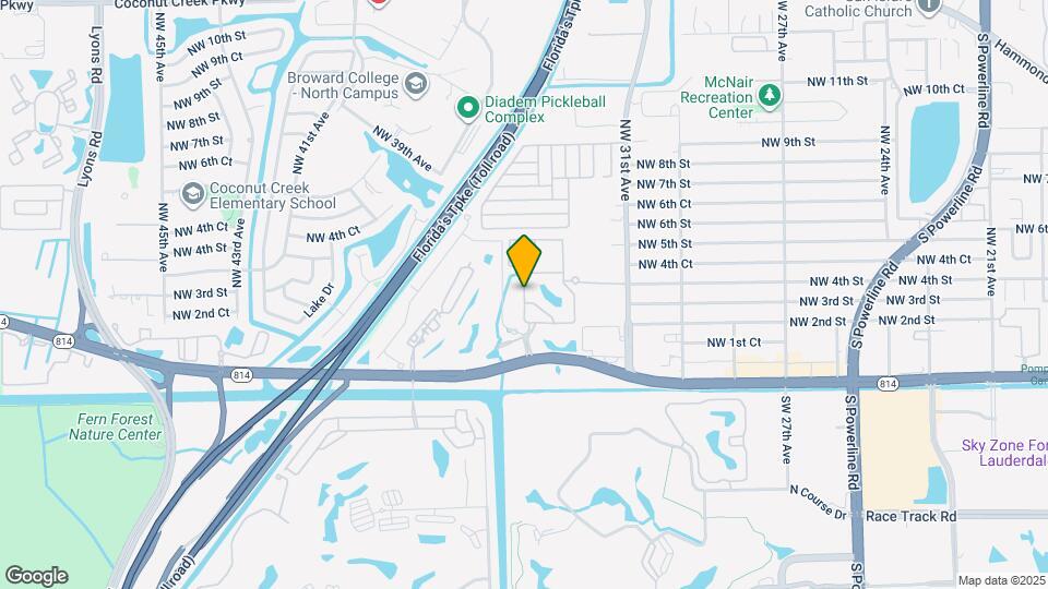 6408 NW 33rd Terrace Map and Location Details