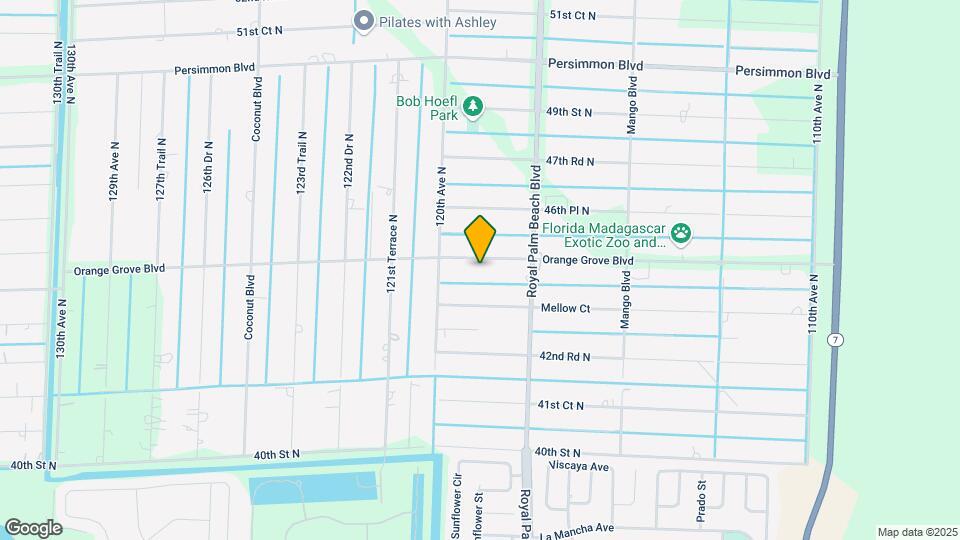 11886 Orange Grove Blvd Map and Location Details