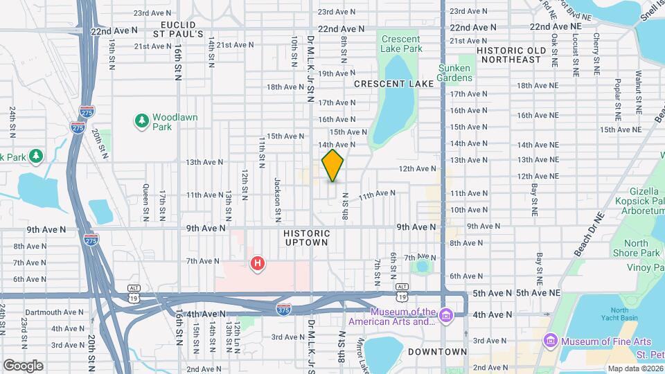 1135 Highland St N Map and Location Details