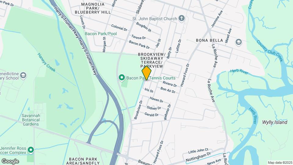 6004 Edison Ave Map and Location Details