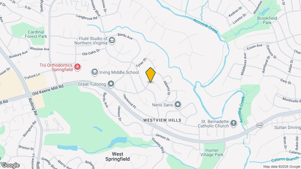 7845 Brompton St Map and Location Details