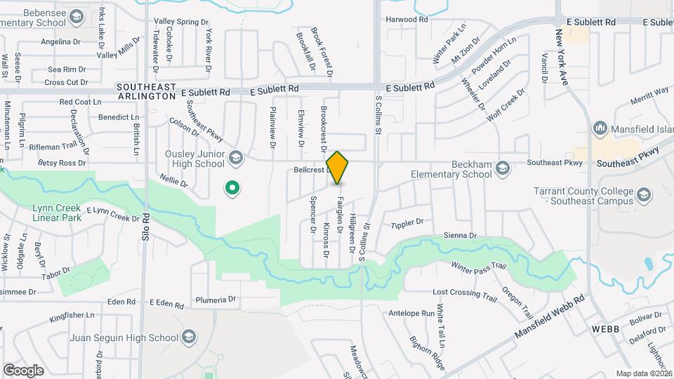 6516 Fairglen Dr Map and Location Details