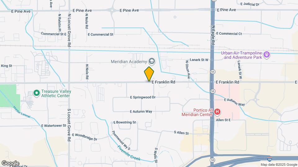 Meridian Foothills Apartments Map and Location Details