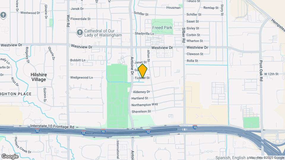 7203 Tickner St Map and Location Details