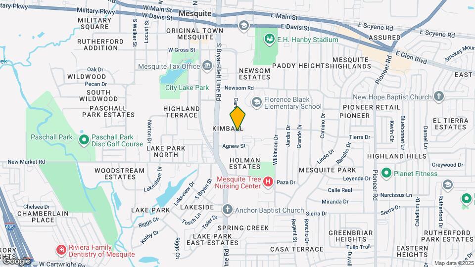 830 Carver St Mapa y Detalles de la Ubicación