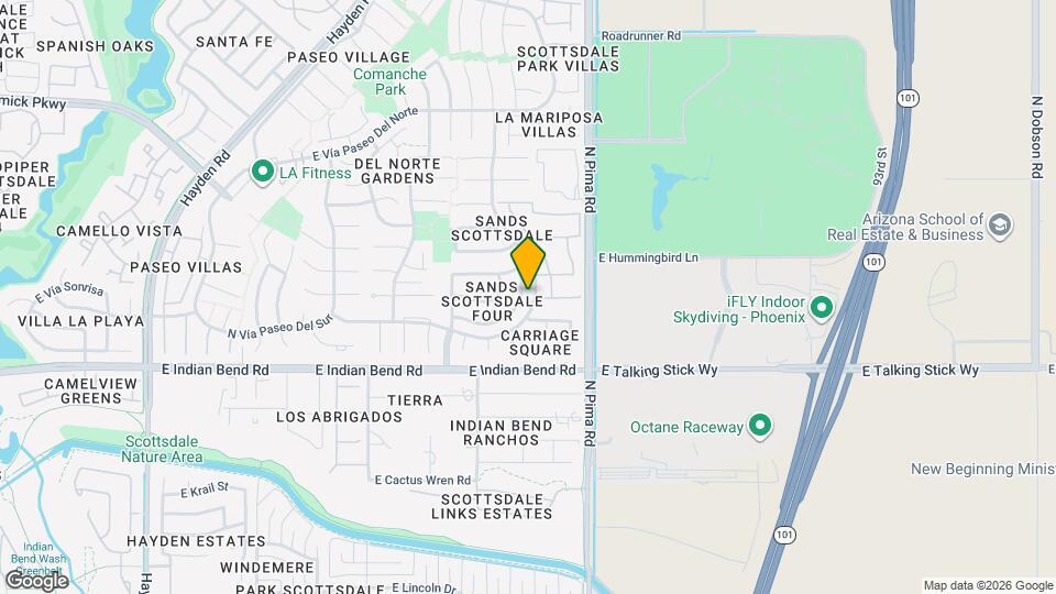 8655 E Vía Del Palacio Map and Location Details