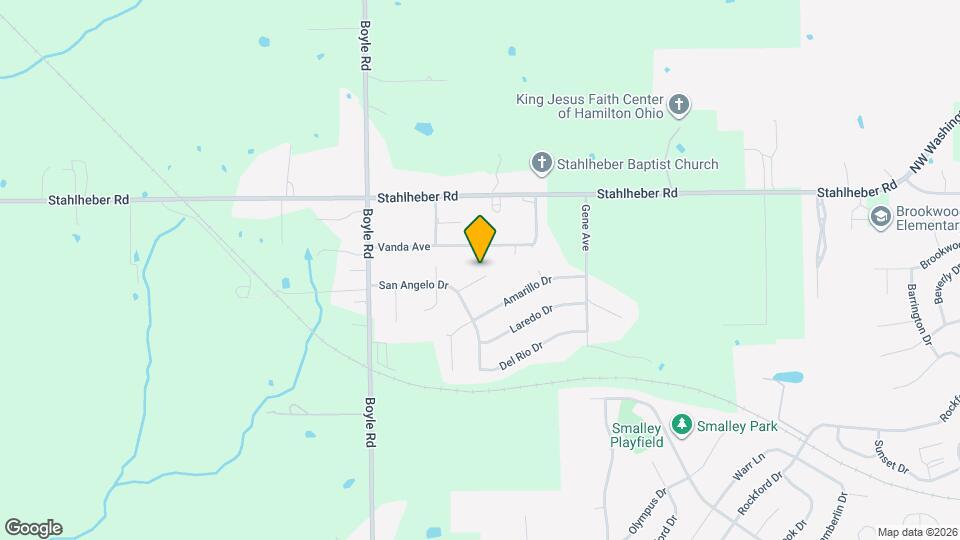 1816 Waco Ct Map and Location Details