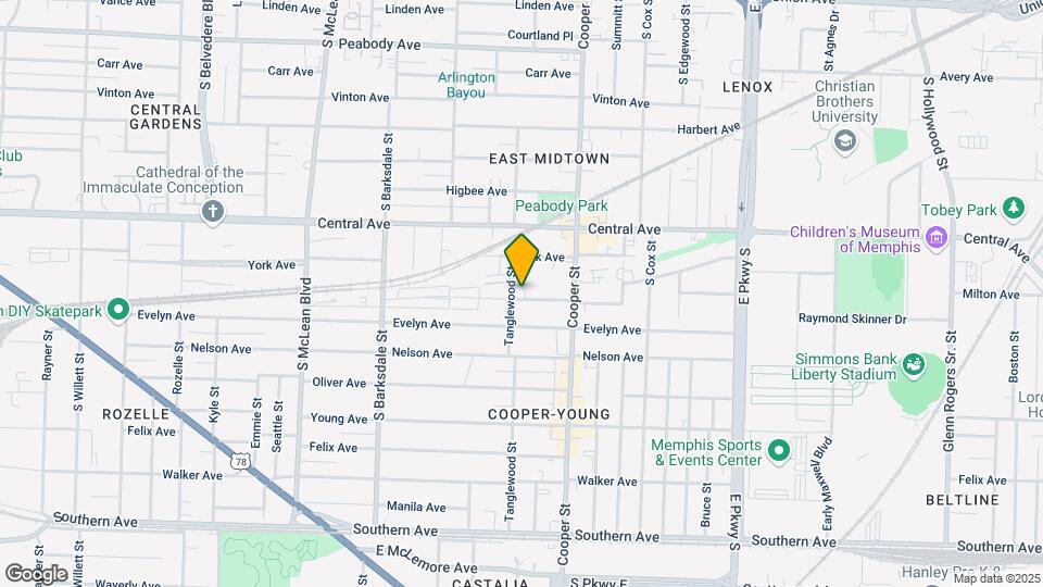 2076 Elzey Ave Map and Location Details
