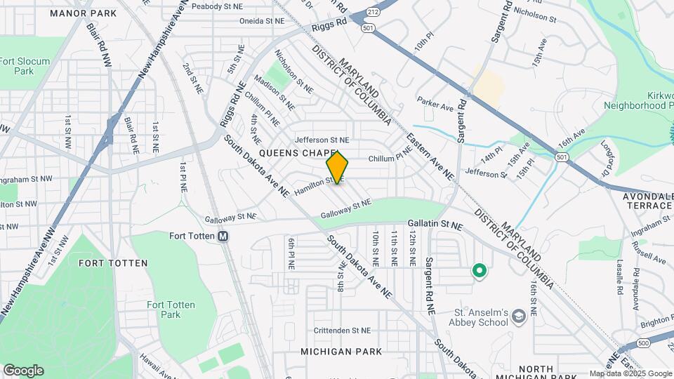 5161 7TH St NE Map and Location Details