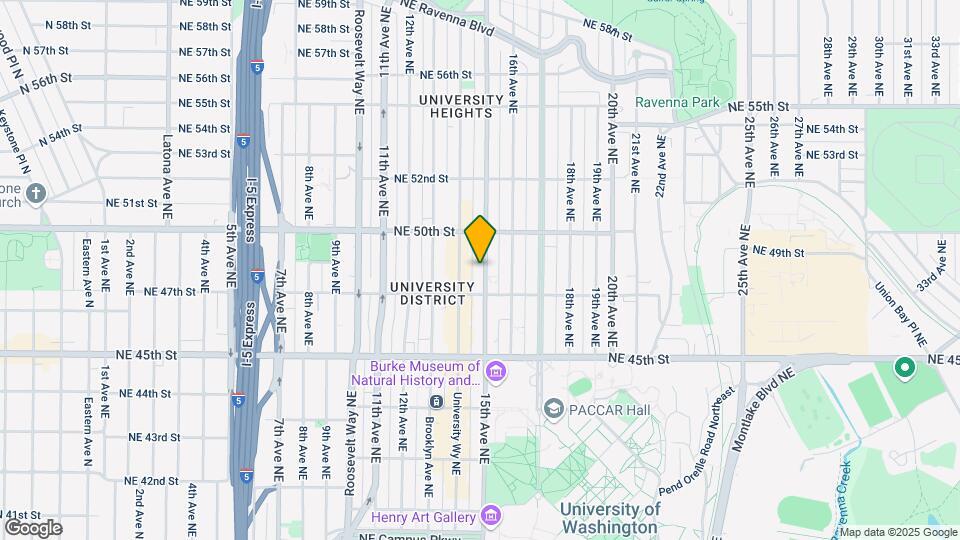 4725 15th Ave NE Map and Location Details