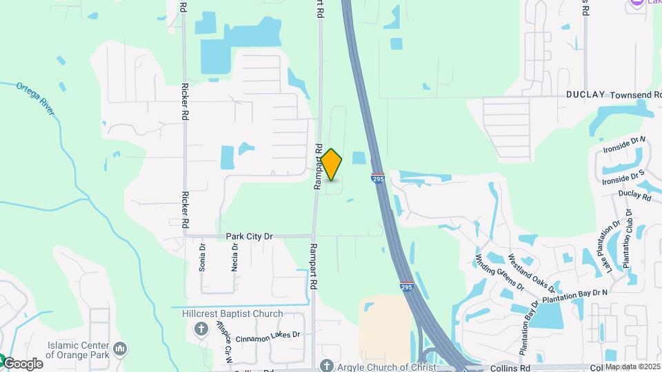 7131 Rampart Ridge Cir W Map and Location Details