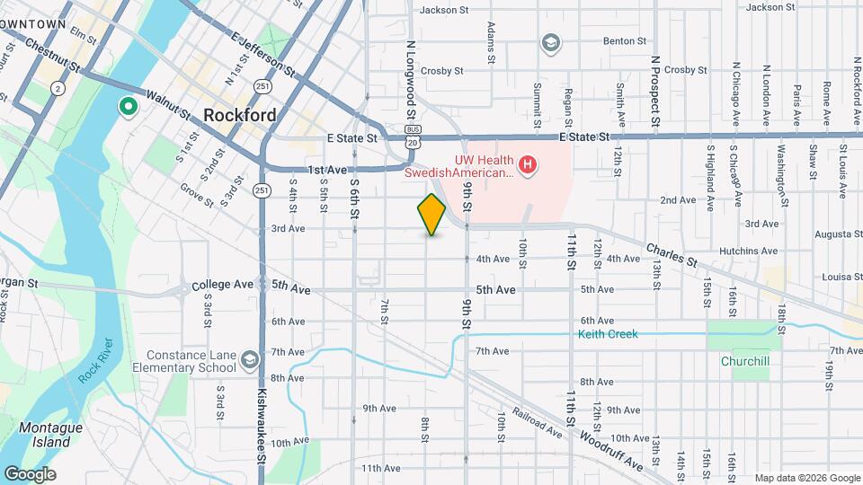 414 8th St, Unit 2nd Floor Mapa y Detalles de la Ubicación