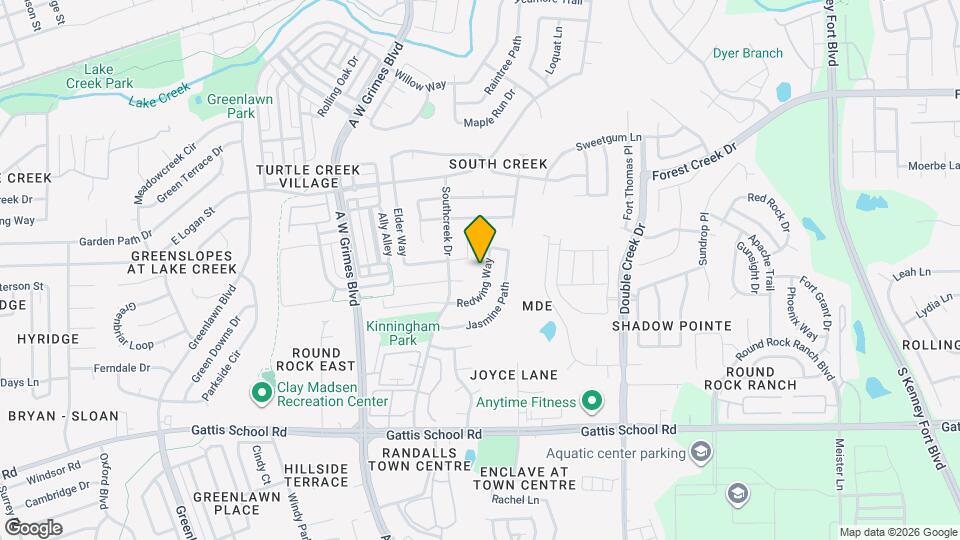 2134 Redwing Way Map and Location Details