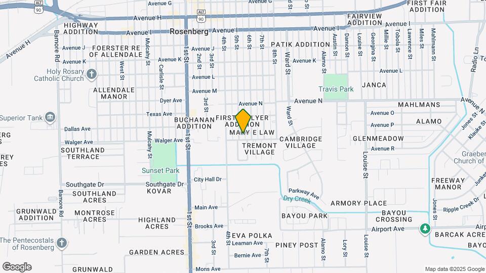 1747 5th St Map and Location Details