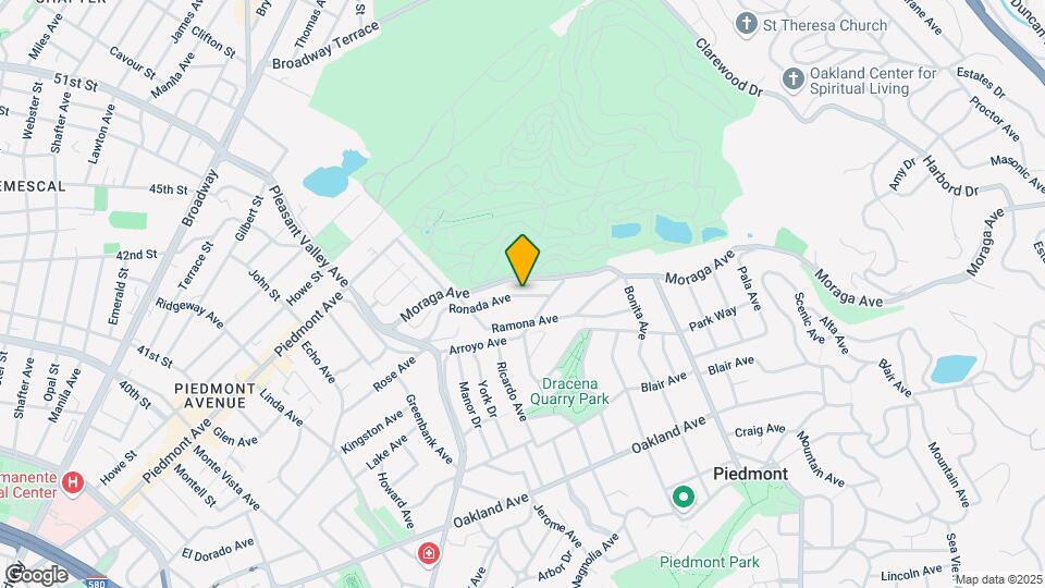 154 Moraga Ave. & 157 Ro Mapa y Detalles de la Ubicación