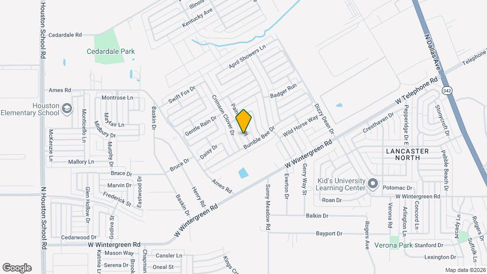 2917 Paint Brush Pl Map and Location Details