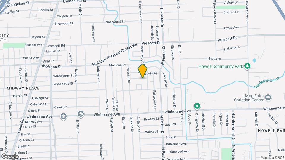 4734 Wyandotte St Mapa y Detalles de la Ubicación