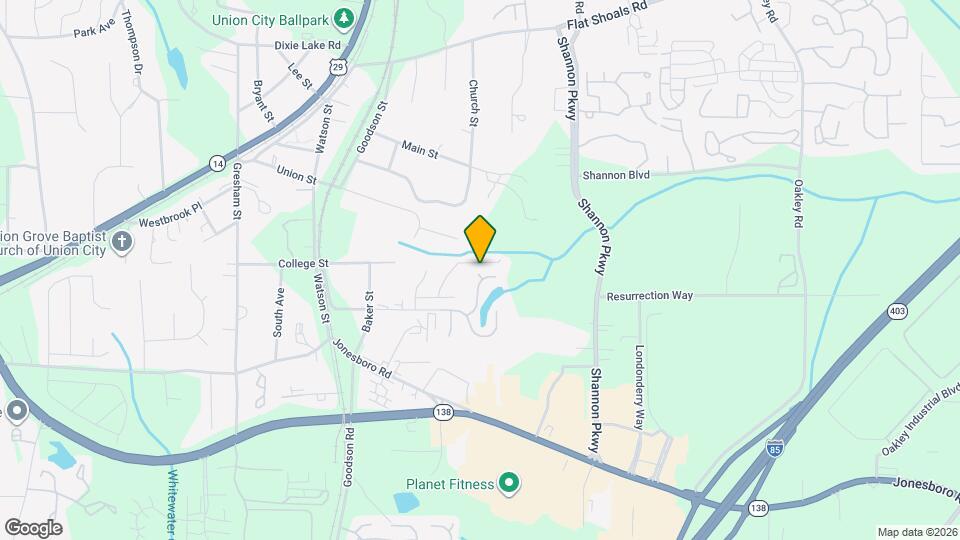 7624 McGillicuty Dr Map and Location Details