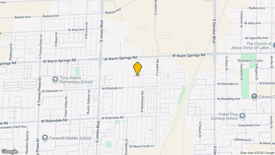 7435 Aurora Glow St Map and Location Details