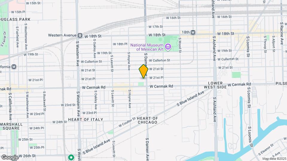 2009 W 21st Pl Mapa y Detalles de la Ubicación