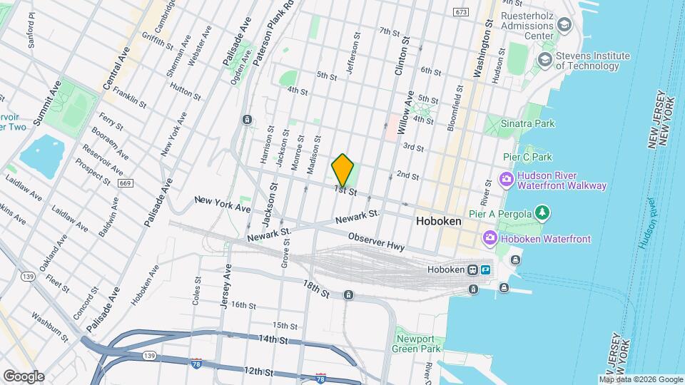 413a 1st St Map and Location Details