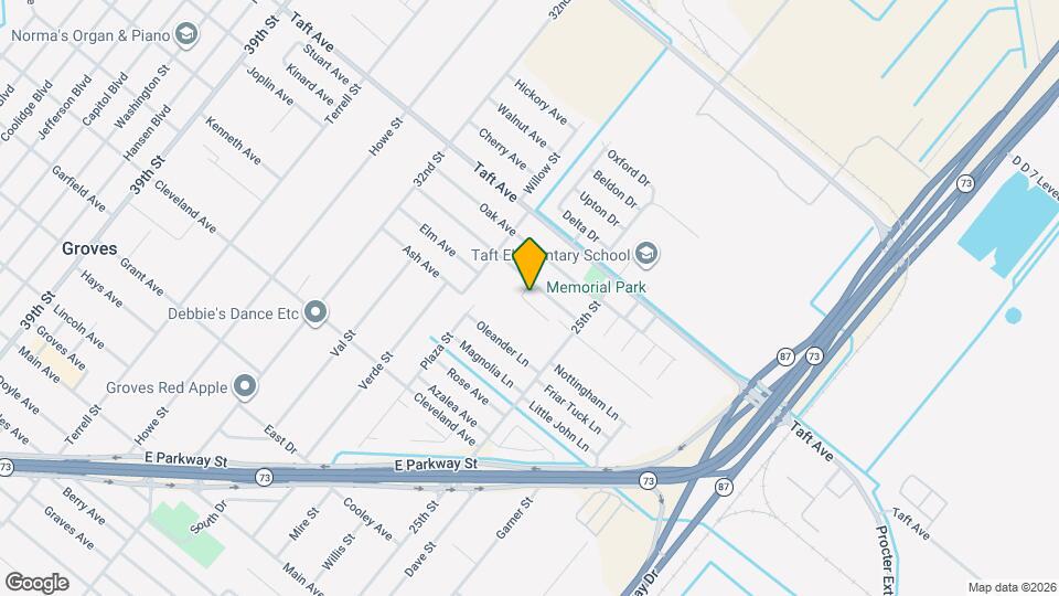 2850 Amber Ave Map and Location Details