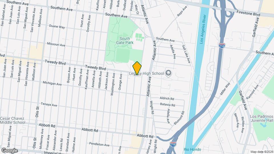 9924 Rosewood Ave. Mapa y Detalles de la Ubicación