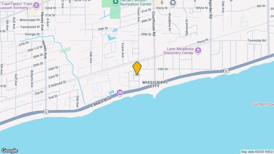 213 Texas Ave Map and Location Details