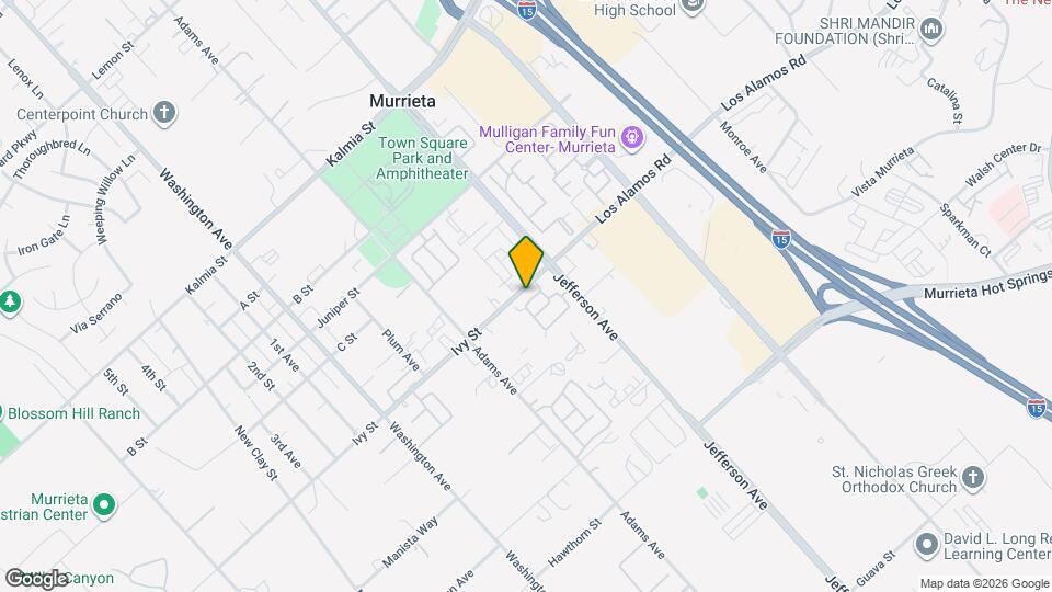 41543 King Palm Ave, Unit 5 Mapa y Detalles de la Ubicación