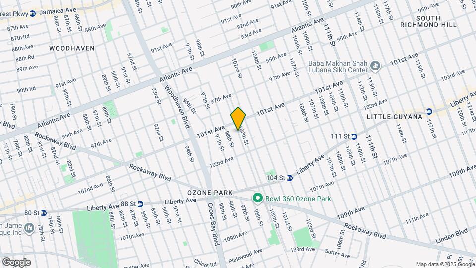 101-22 99th St Map and Location Details