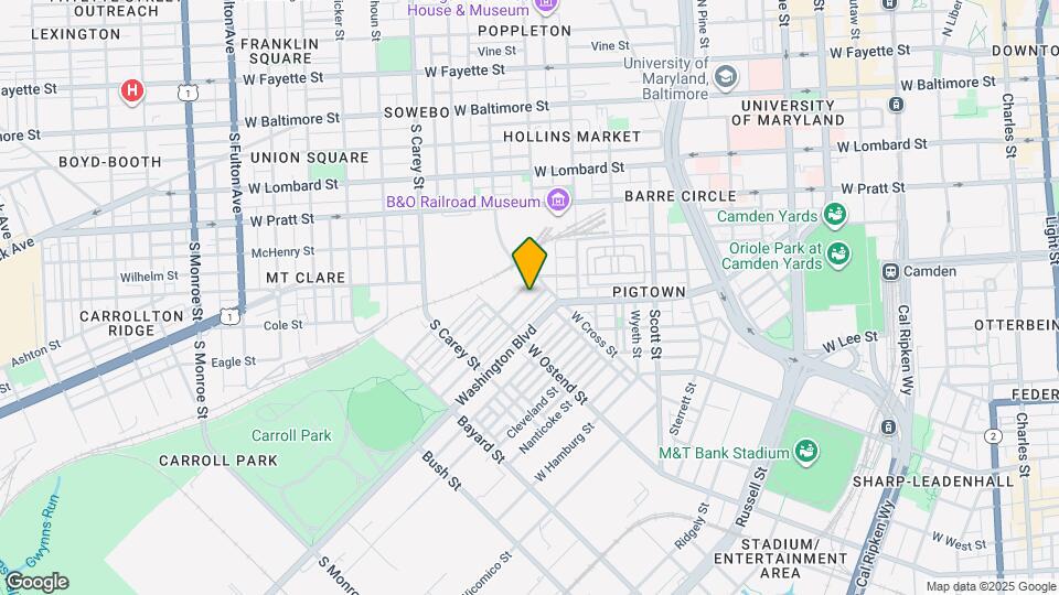 1126 Sargeant St Mapa y Detalles de la Ubicación