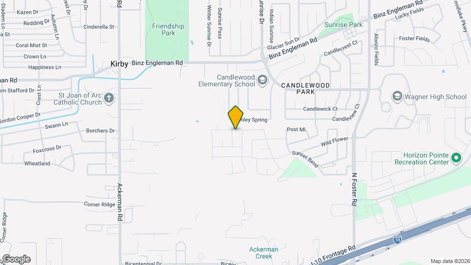 2634 Willow Pond Map and Location Details