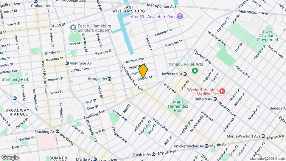 106 Grattan St Mapa y Detalles de la Ubicación