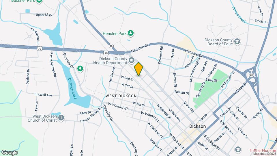 212.5 West End Ave Map and Location Details