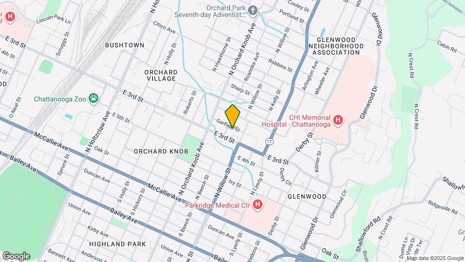 2004 Garfield St Map and Location Details