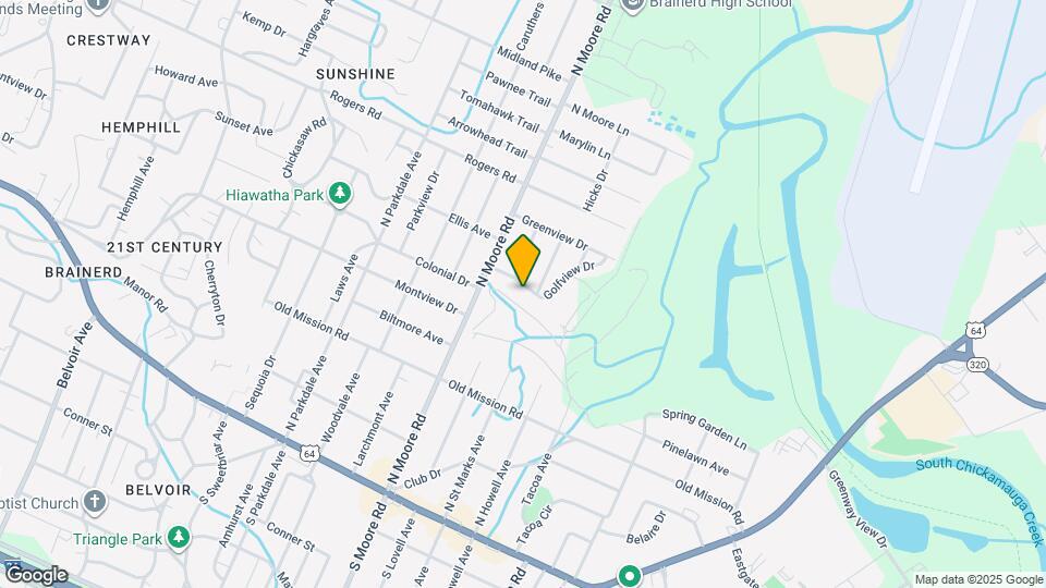 4910 Golfview Dr Mapa y Detalles de la Ubicación