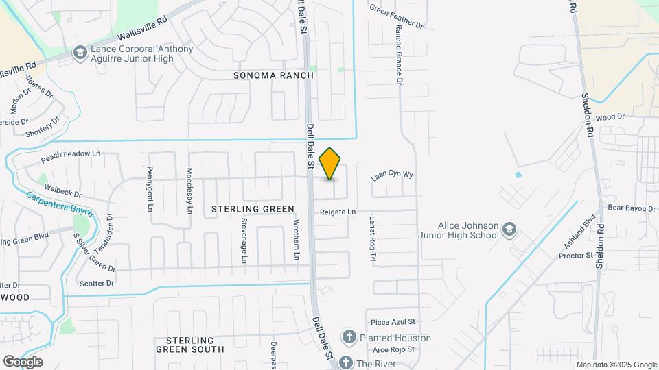 1419 Warwick Walk Ln Map and Location Details