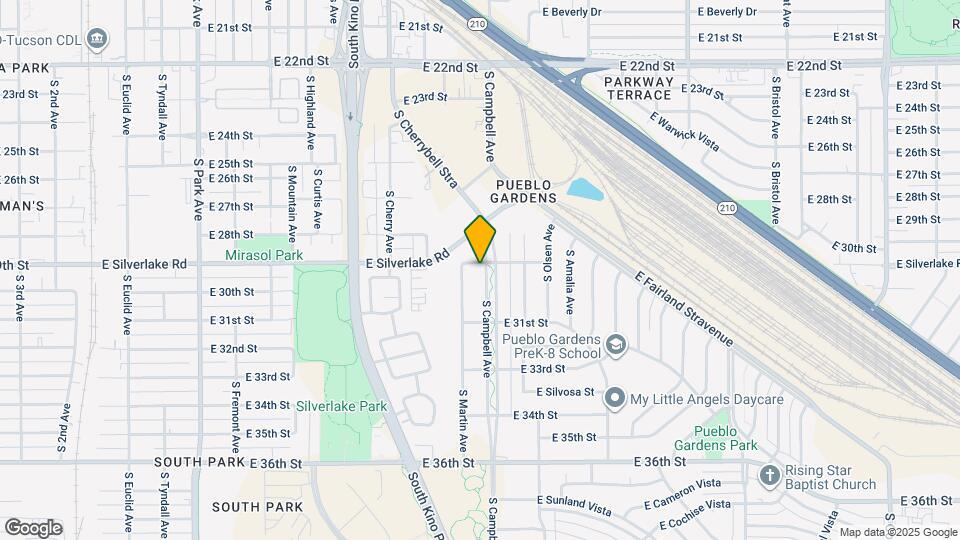 1904 S Campbell Ave Map and Location Details