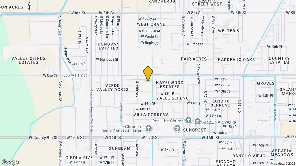4296 W 12th Ln Mapa y Detalles de la Ubicación