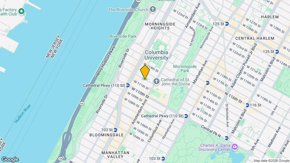 516-520 W 112th St Map and Location Details