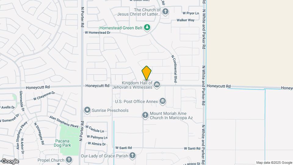 40647 W Hensley Way Mapa y Detalles de la Ubicación