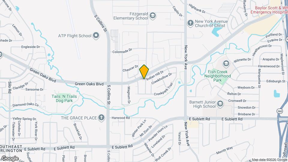 5712 Indian Hill Dr Map and Location Details