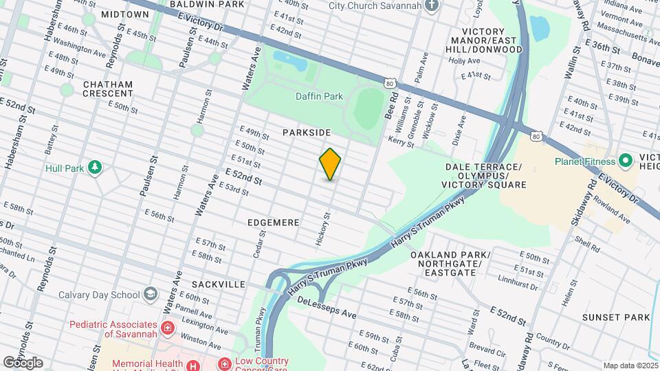 1412 E 51st St Map and Location Details