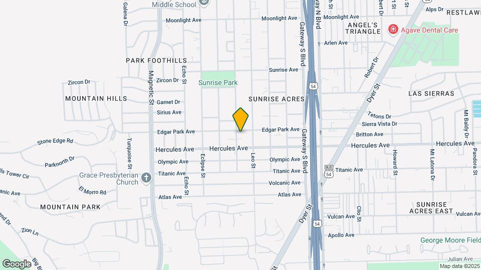 Park Foothill Apartments Mapa y Detalles de la Ubicación