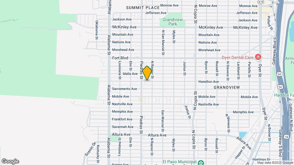 2914 Hamilton Ave Map and Location Details